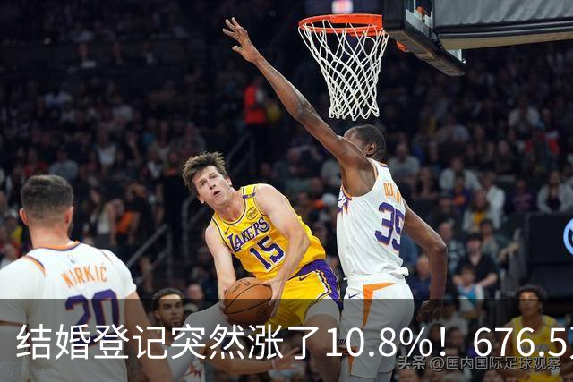 结婚登记突然涨了10.8%！676.5万对，是结婚潮回来了吗？