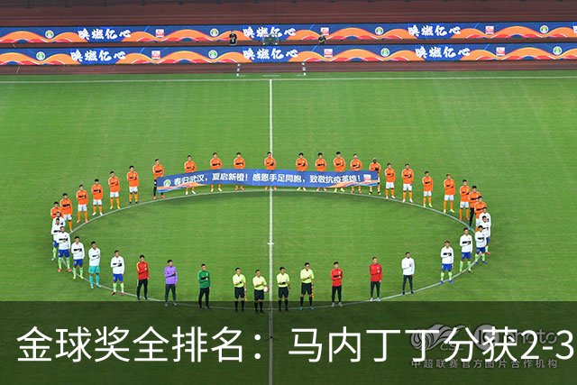 金球奖全排名：马内丁丁分获2-3名 孙兴慜列第11